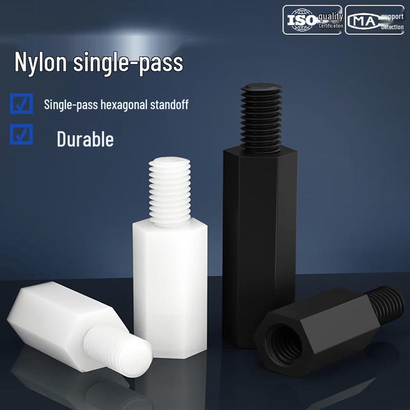 GUWANJI Single-Pass Hexagonal Nylon Standoffs