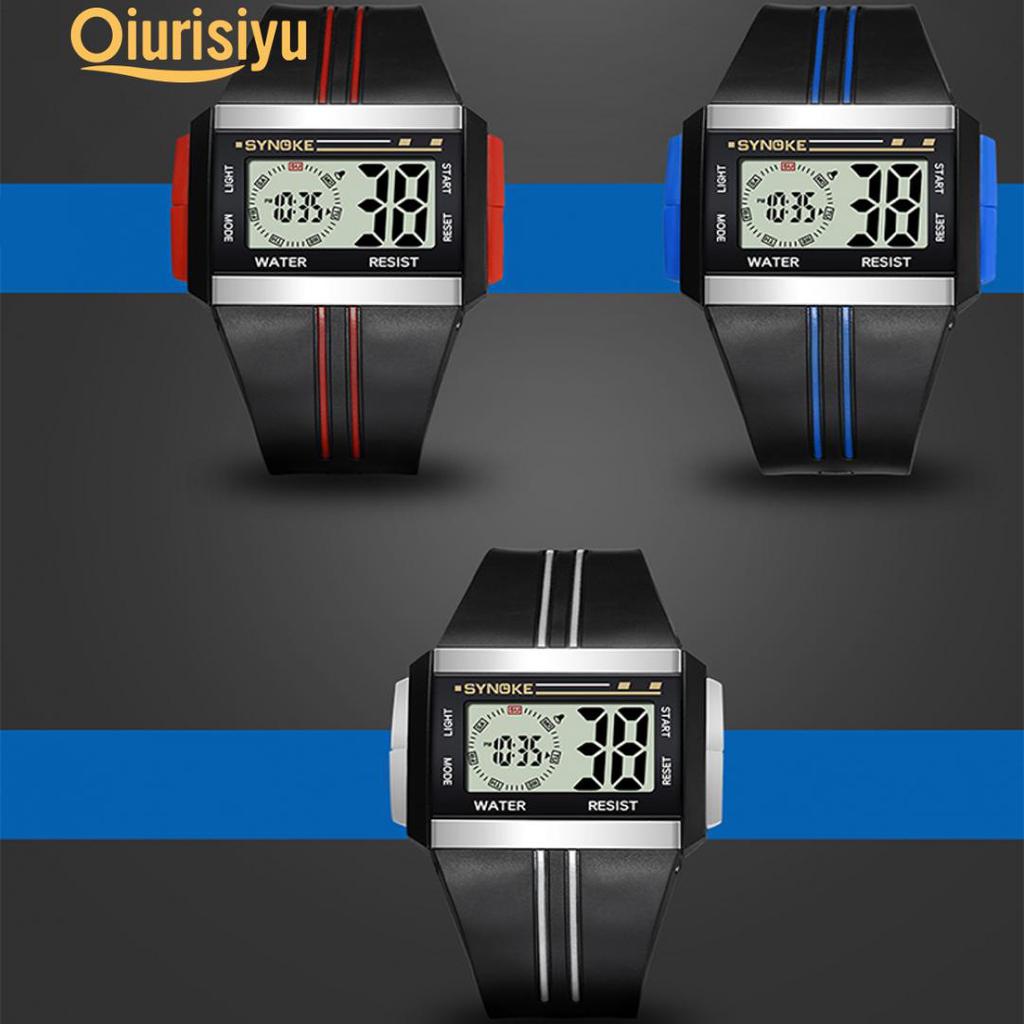 Buy Men Luminous Backlight Sports Stopwatch Date Alarm Digital Wrist