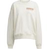 FW24 Round Neck Solid Color Letter Long Sleeve Sweatshirt Women Sweatshirt Cream CX175-CRM