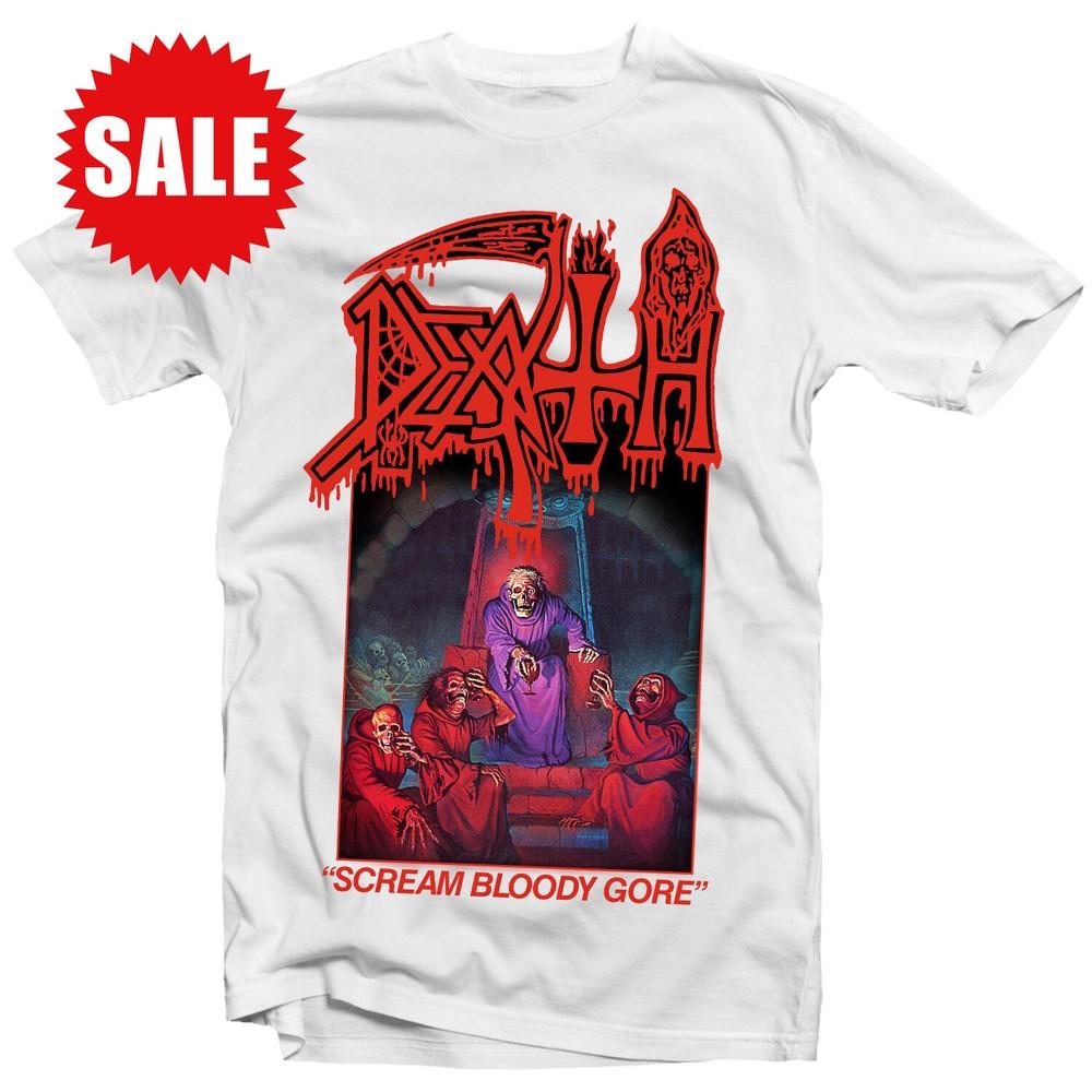 DEATH Scream Bloody Gore T-shirt Unisex T-Shirt XXL