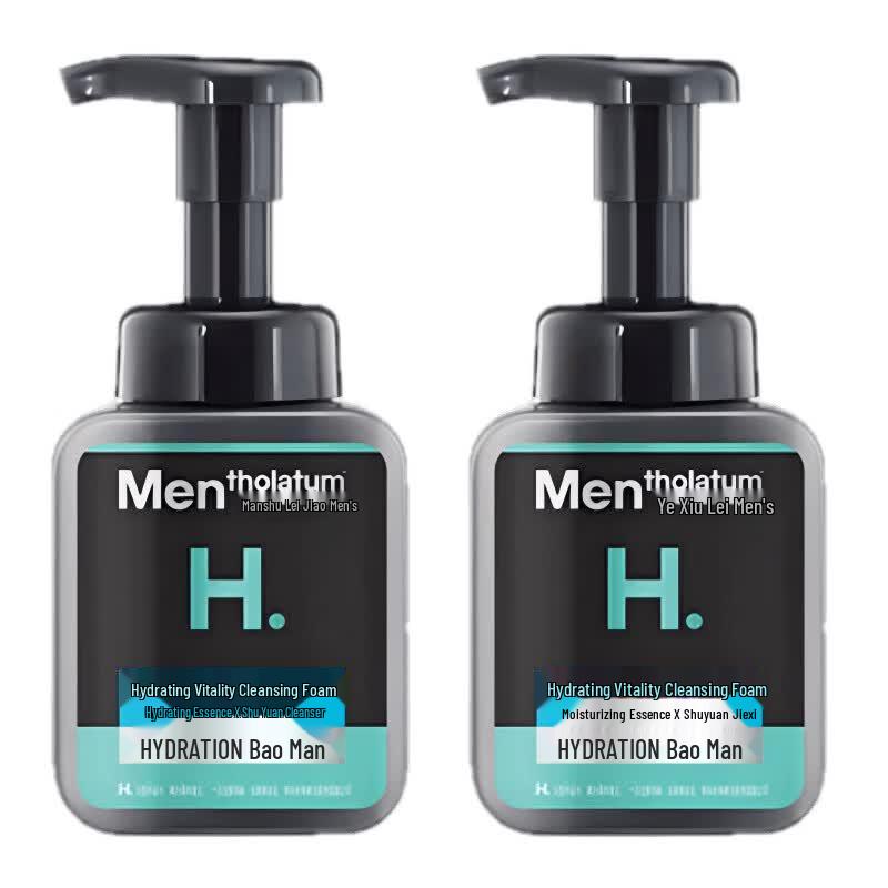 Mentholatum Men s Moisturizing Energizing Cleansing Foam