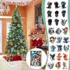 Christmas Countdown Blind Box Mini Acrylic Dragon Baby Hanging Decor For Holiday Gift Giving