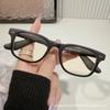 New women's anti-blue glasses frame women's high-end sense fashion and thin anti-ultraviolet glasses can be matched with myopia glasses