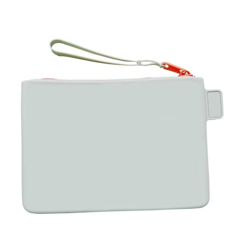 

Multifunctional Travel Makeup Bag Square Shape Makeup Brush Holder New Waterproof Case світло-сірого кольору