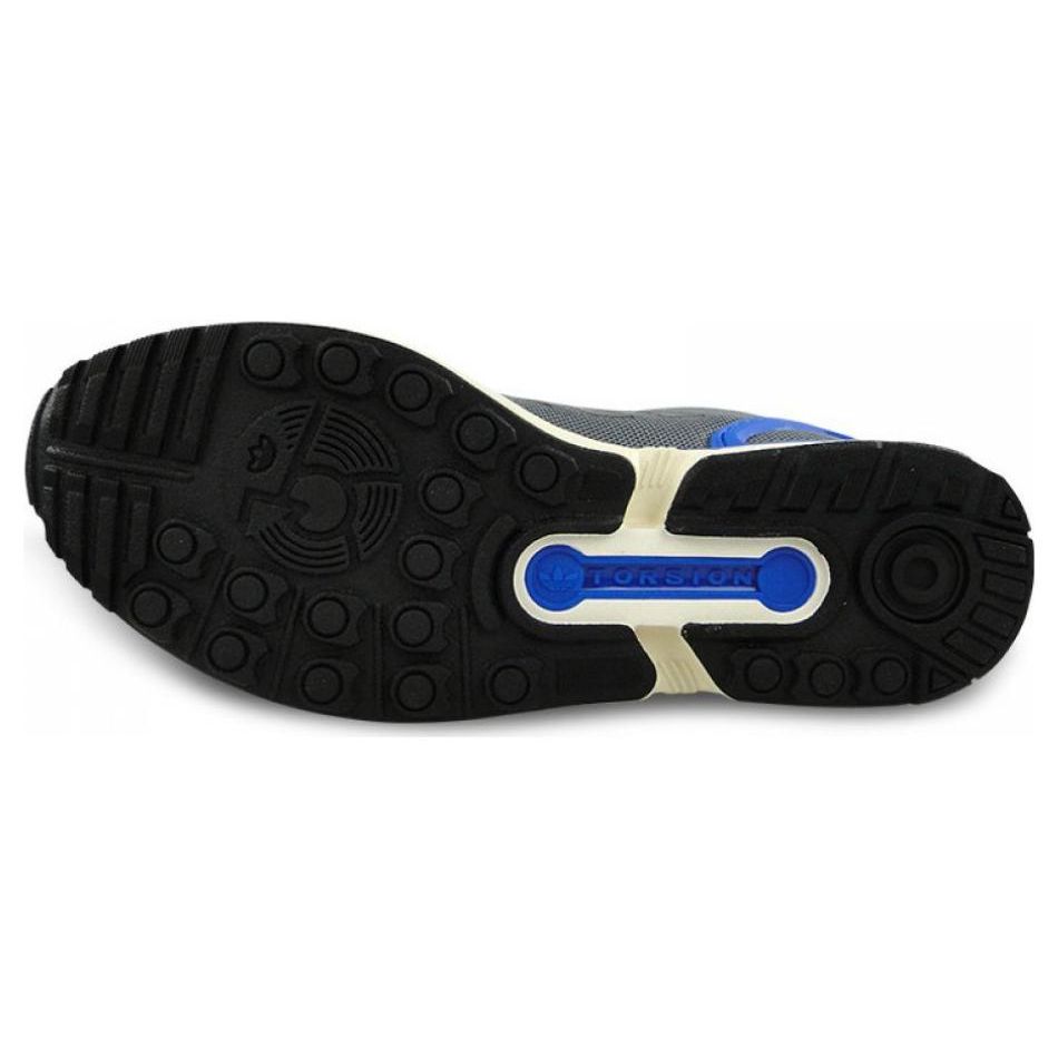 Adidas Originals ZX Flux Comfortable Durable Non-Slip Low-Top Casual Shoes Men Sneaker Gray Blue B34136