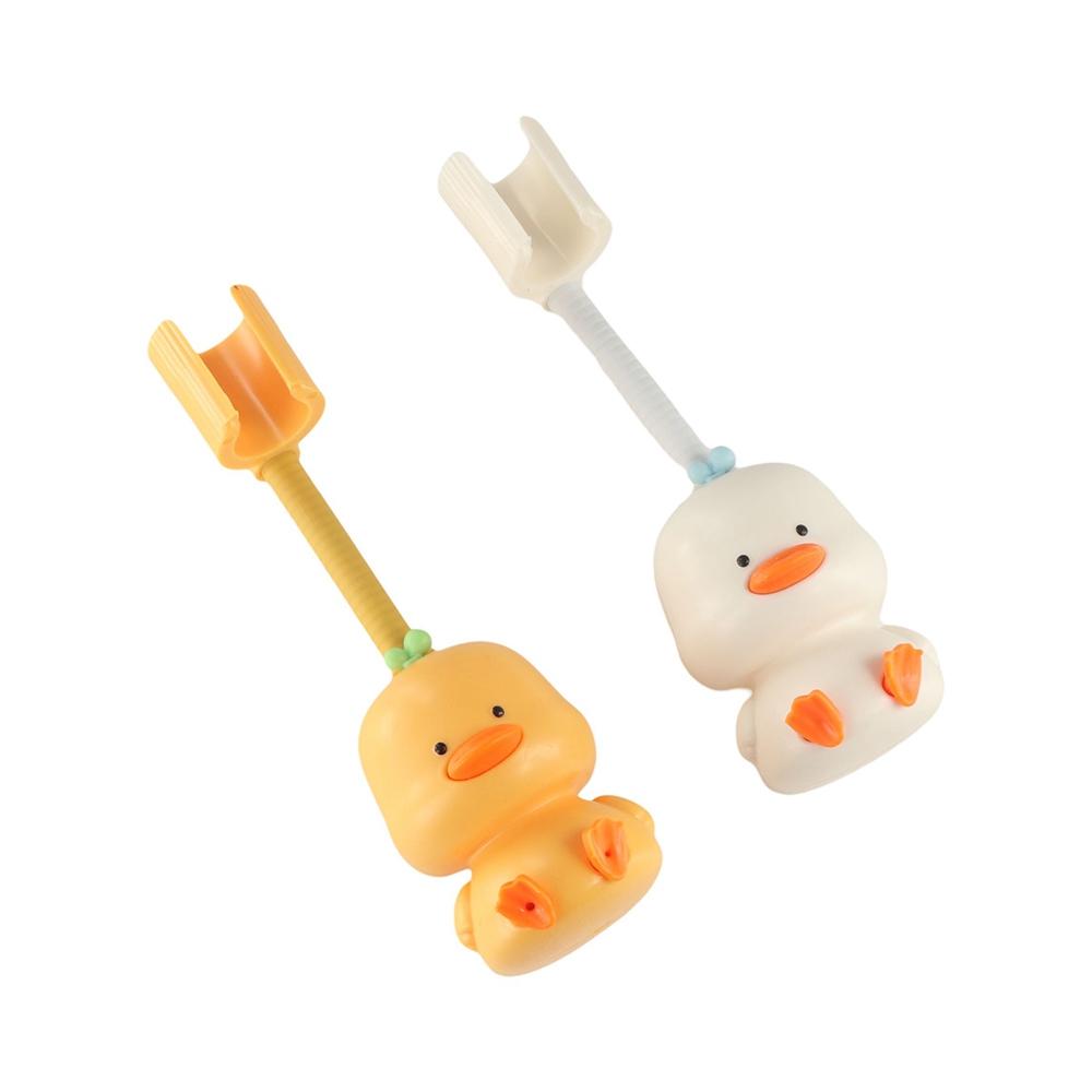 Cartoon Shower Nozzle Hanger Duck Shape Shower Base Bracket Convenient Shower Head Rack  Household