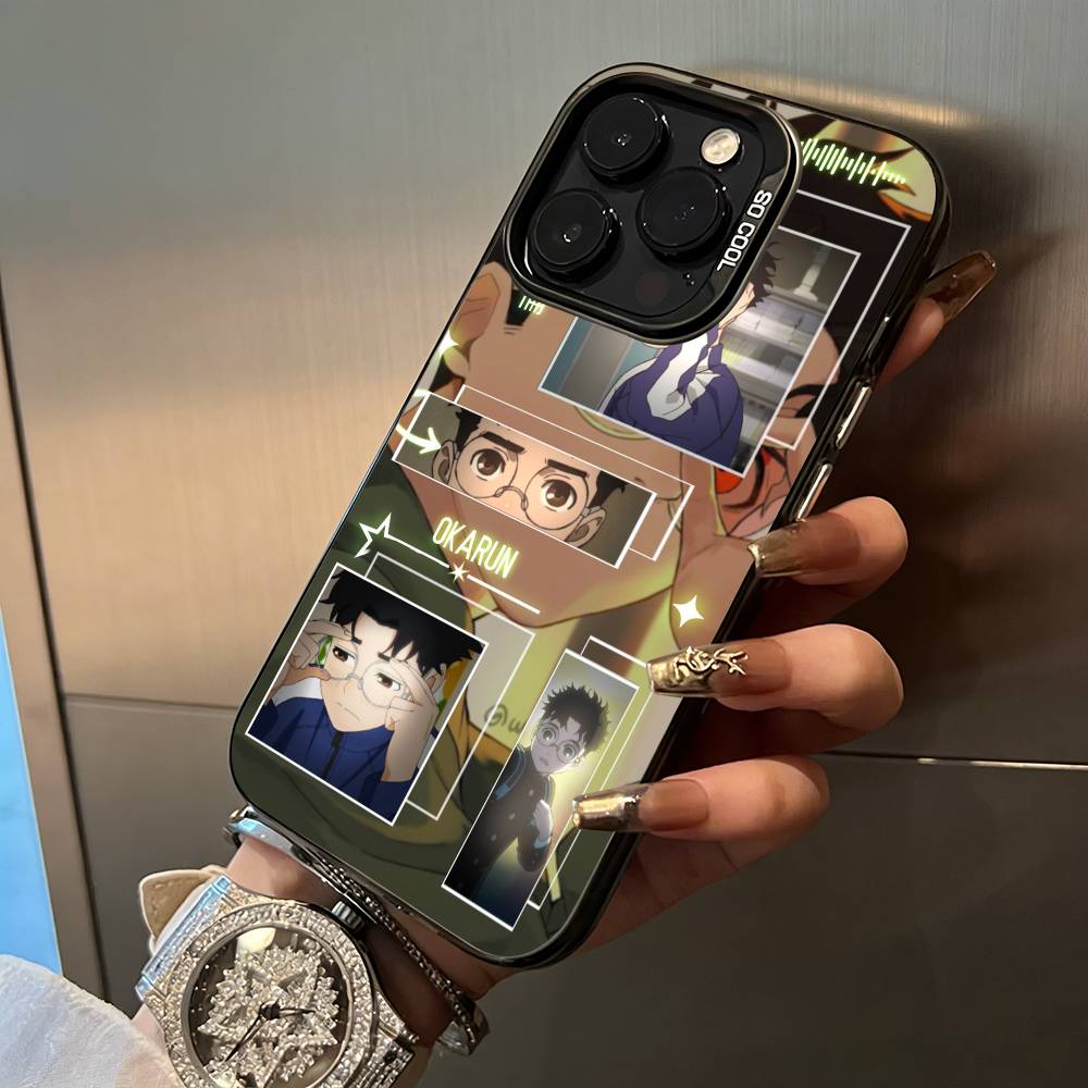Popular anime-D-Dandadan Phone Case For IPhone17 16 11 12 13 14 15 16 Pro Max Plus Cover Colored Silver Funda Bumber