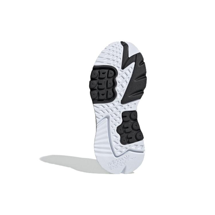 adidas Originals Nite Jogger Niedrige Sports Freizeitschuhe Weiß Braun Jugendliche EE6482