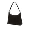 Daks Black Croc Cowhide Nylon Shoulder Bag M Dcba6e052bk