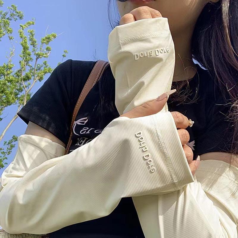 Sun Protection Ice Sleeves Ice Silk Sleeves Wholesale Sleeves Women'S Anti-Uv Arm Sleeves