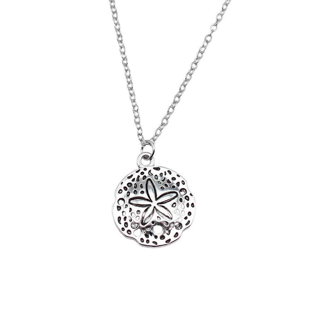 Seahorse Charm Necklace Ocean Marine Life Pendant Beach Vacation Nautical Jewelry 43cm Chain