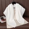 90x90cm Square Scarves Soft Female's Hijabs Fashion Cotton Linen Headscarf  Bag Accessories
