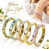 Open Cuff Cuff Bracelet Cloisonne Enamel Women's Bangle Durable Wrist Jewelry  Women's Daily Wear