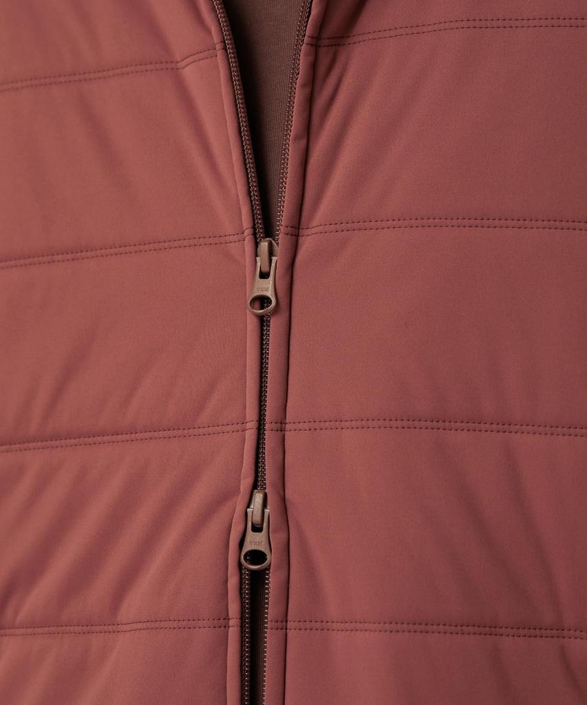 Snow Peak Flexible Insulated Hoodie Light Size for Men and Women Zip-Up SW-25AU002, Brown, M,