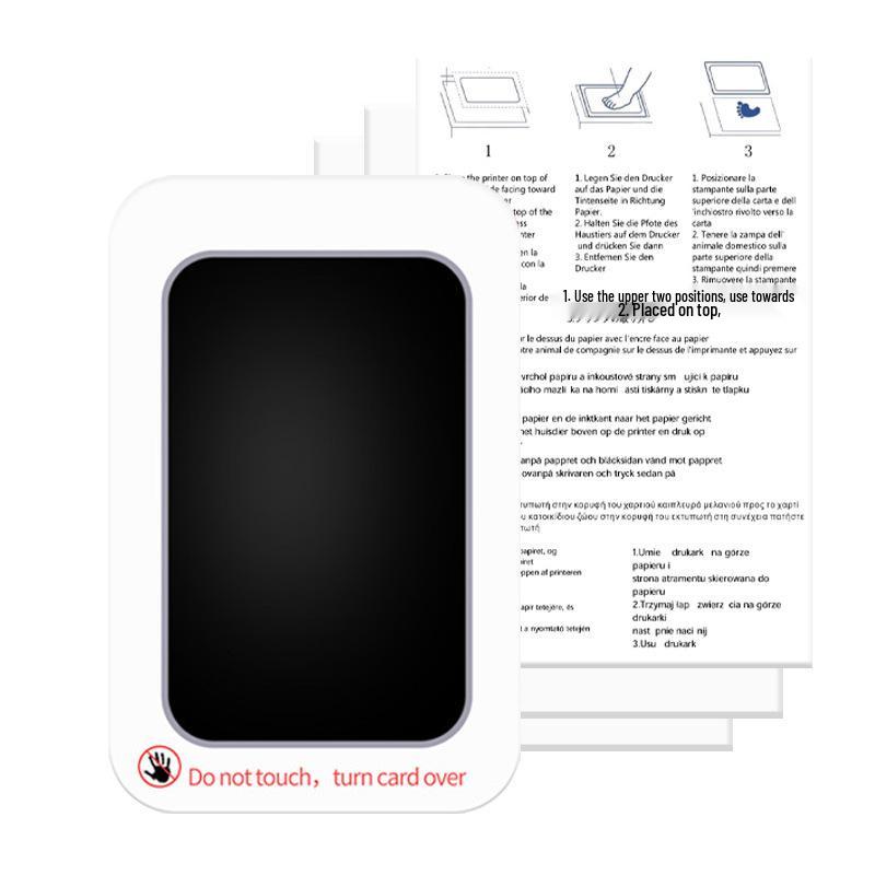 Wash-free Non-stick Ink Pad for Hand & Footprints - Safe, Mess-free Souvenir