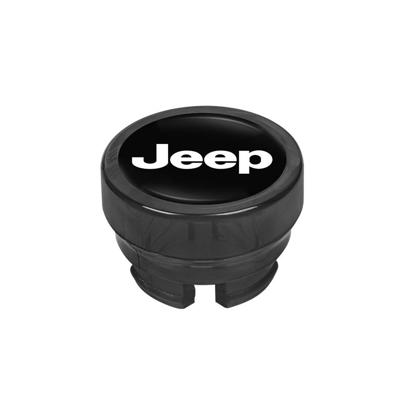 JOT2 Car Cigarette Lighter Cover Plug Dustproof Decorative Caps For Jeep Wrangler Grand Cherokee Avenger Compass Wagoneer Gladiator