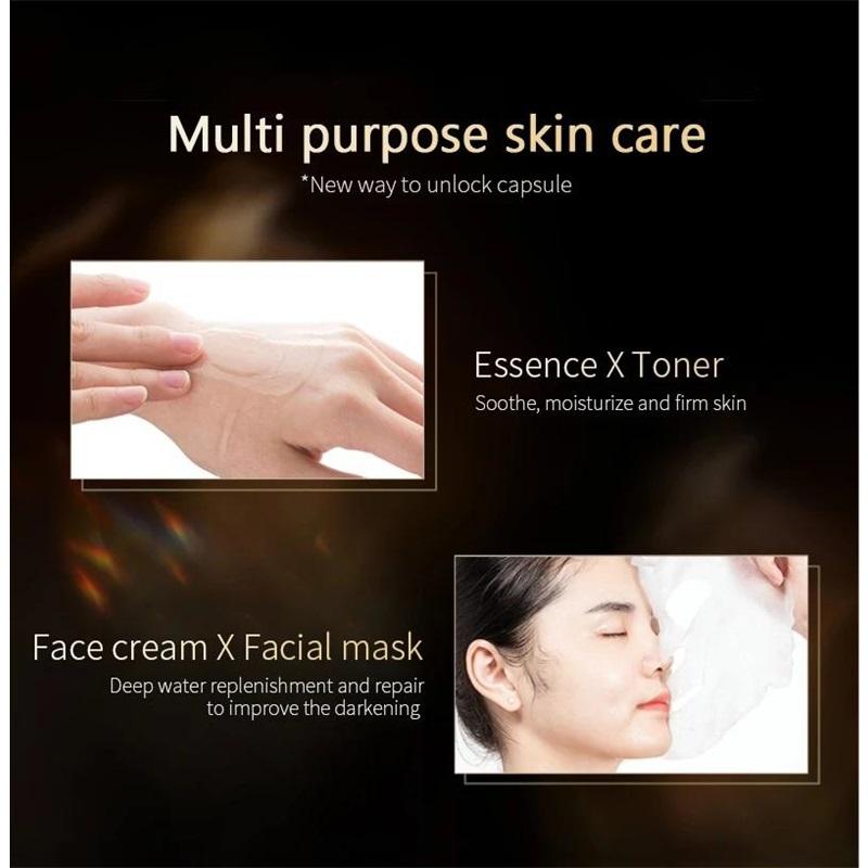 Face Serum Whitening Capsules Anti-Wrinkle Highly Hydrating Firming Skin Care Facial 20/50PCS Gold Capsule