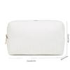 Corduroy Makeup Bag Large Capacity Cosmetic Pouch for Travel Office Daily Use