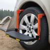 Tire-Mounted Step Ladder Heavy Duty for Garage