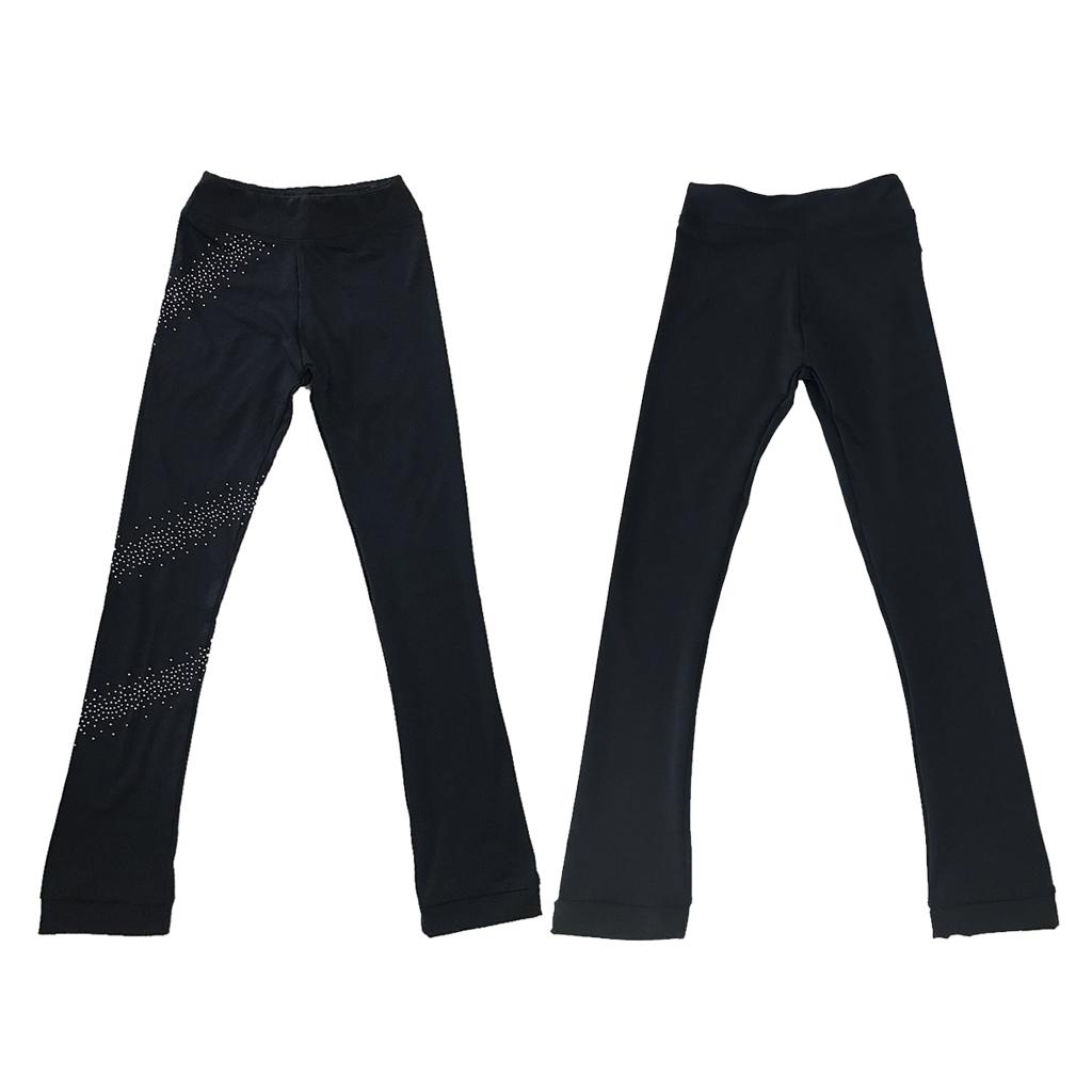 Durable Skating Pants Tights Figure Skinny - Wind and Abrasion Resistant, Fits for