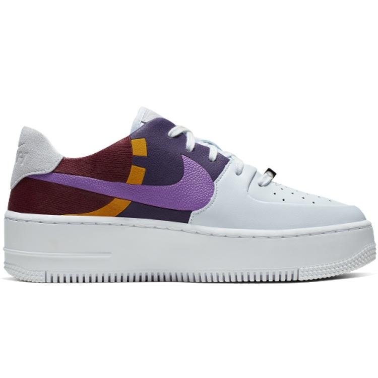 (WMNS) Nike Air Force 1 Sage Low LX 'Grey Dark Orchid' Women's BV1976-003