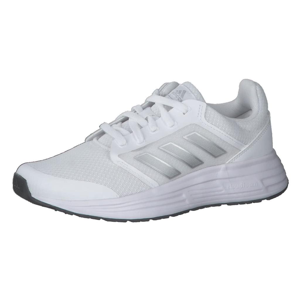 Adidas GLX 5 KZJ83 Running Footwear cm Women's Shoes, White/Matte Silver/Carbon (G55778) 25.0
