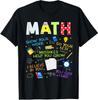 Motivational Positive Math Teacher Back To School Humor T-Shirt
