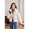 Women's Fashion Hooded Duck Down Short Winter Jacket