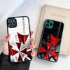 Horror Movie U-Umbrella C-Corporation Phone Case for iPhone 14 11 12 13 Mini Pro Max 8 7 Plus  XS MAX Translucent Matte Cover