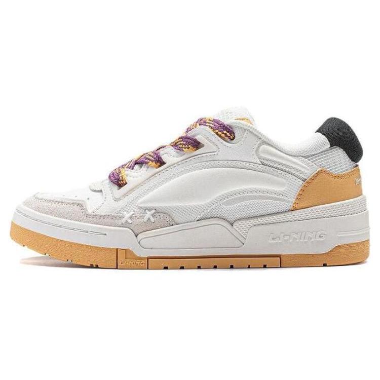 

Новые кеды для скейтборда LINING Journey V2 Женские низкие экрю/золотой абрикосовый AGCT138-3 36