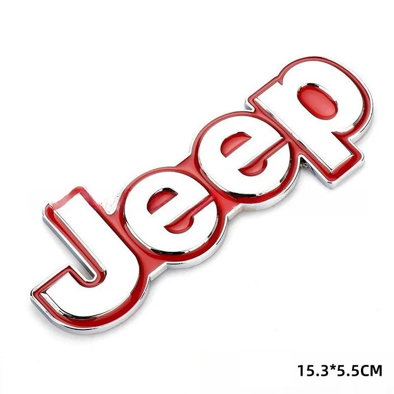 

For Jeep Three Dimensional ABS Car RENEGADE Emblem Trunk Rear Sticker Decoration Decal Accessories For Jeep Renegade Grand Ch