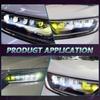 2pcs 1.5inch Mini LED Projector Lens Car Headlights Motorcycle Driving Lights Spot Beam Round