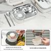 KATEI STORY 316 Stainless Steel Microwaveable Insulated Lunch Box