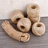 Natural Jute Ribbon Crafts Bows Vintage Rope Jute Cord Sewing DIY Thread Twine Bulk Handmade Party Wedding Christmas Decoration