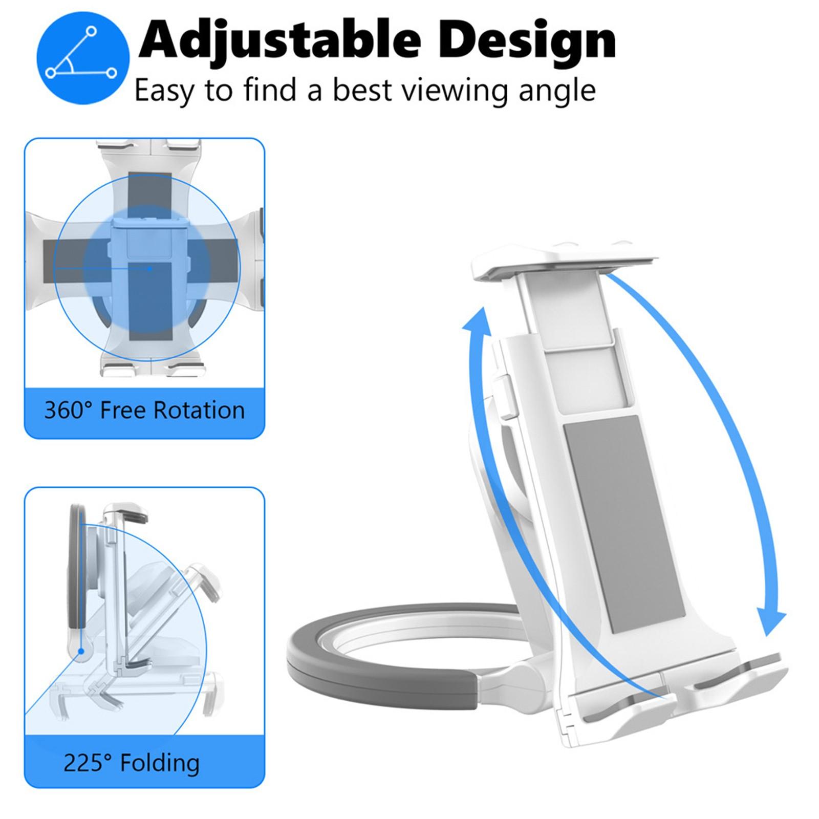 

(SU)Многофункциональная подставка для планшета 360 Вращающаяся подставка 270 Складной планшет Holde