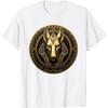 Egypt Ancient Golden Jackal Pharaoh Sphinx Egyptian T-Shirt(10)