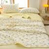 TheSummer Florals Pattern Quilt  Washes The Cotton Air Conditioner To Be Possible Machine Washes The Quilt Core Dormitory Single
