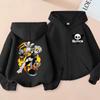 Murder Drones Printed Zip Up Outerwear Hoodie Children Clothes Kids Girls Boys Zipper Sweatshirt Baby Casual Tops Fashion Hoody