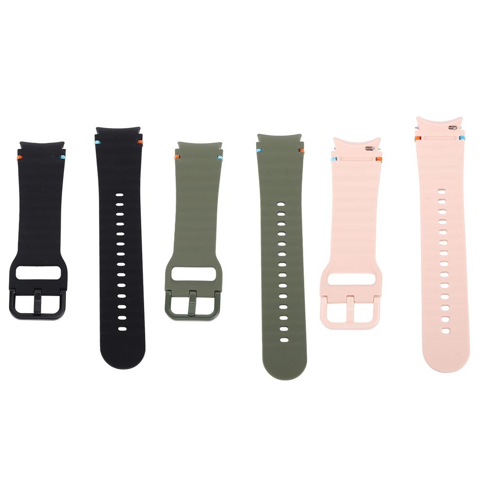 Silicone Watch Band for Watch 7 6 5 4 Series Smartwatch Replacement Strap for Men Women Fashion Wavy