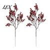 Indoor Faux Flowers for Living Room Realistic Artificial Autumn Home Decoration, Silk Floral Botanical Decor Branches Halloween Table Centerpiece And
