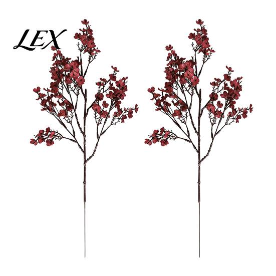 Indoor Faux Flowers for Living Room Realistic Artificial Autumn Home Decoration, Silk Floral Botanical Decor Branches Halloween Table Centerpiece And