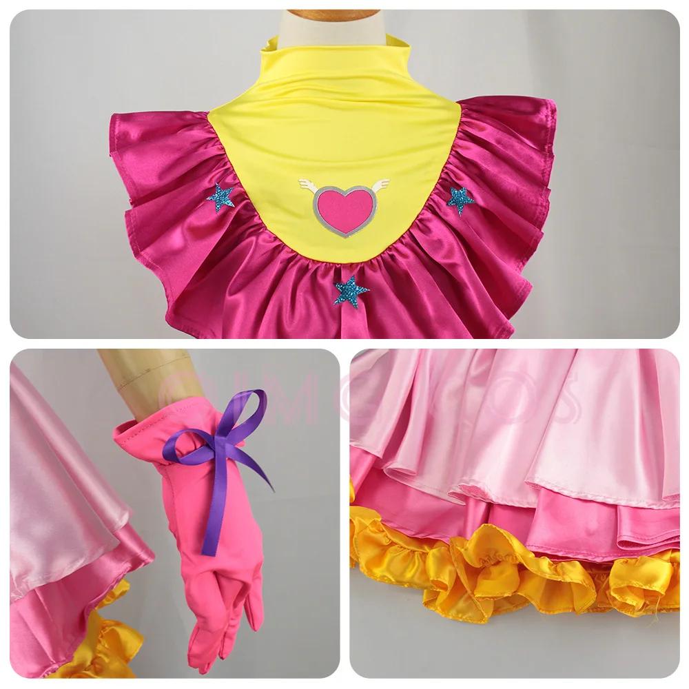 Hoshino Ai Cosplay Maid Attire Costume OSHI NO KO Carnival Uniform Anime Halloween Costumes for Adult Women Kids Girl