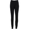 Decathlon BL 500 Solid Colour Elastic Waist Warm Sports Trousers Women's Black