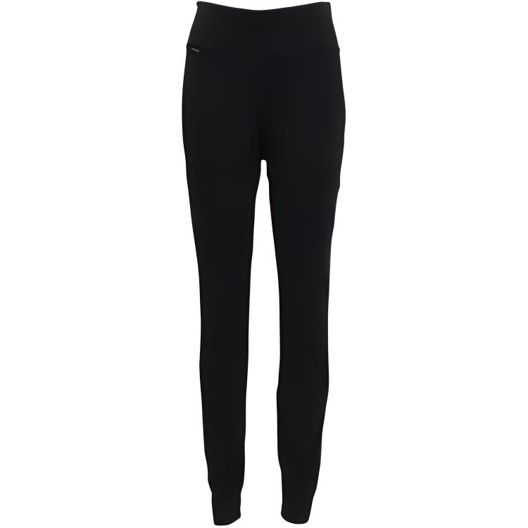Decathlon BL 500 Solid Colour Elastic Waist Warm Sports Trousers Women's Black