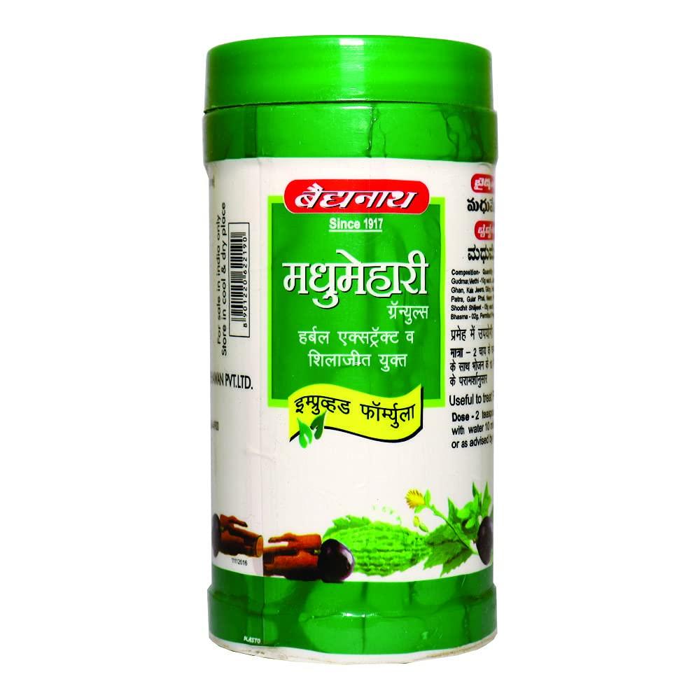 Baidyanath Asli Ayurved Madhumehari Granules 100g Pack Of 1 For Balanced Blood Glucose And Metabolic Support