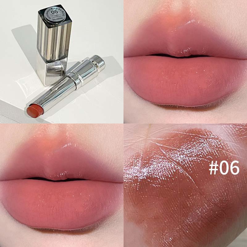

HERORANGE Light Talk Between Lips Illusion Lipstick Clear and Moisturizing Water Gloss Mirror Dudu Lips Not Easy To Stick To Cup Lipstick