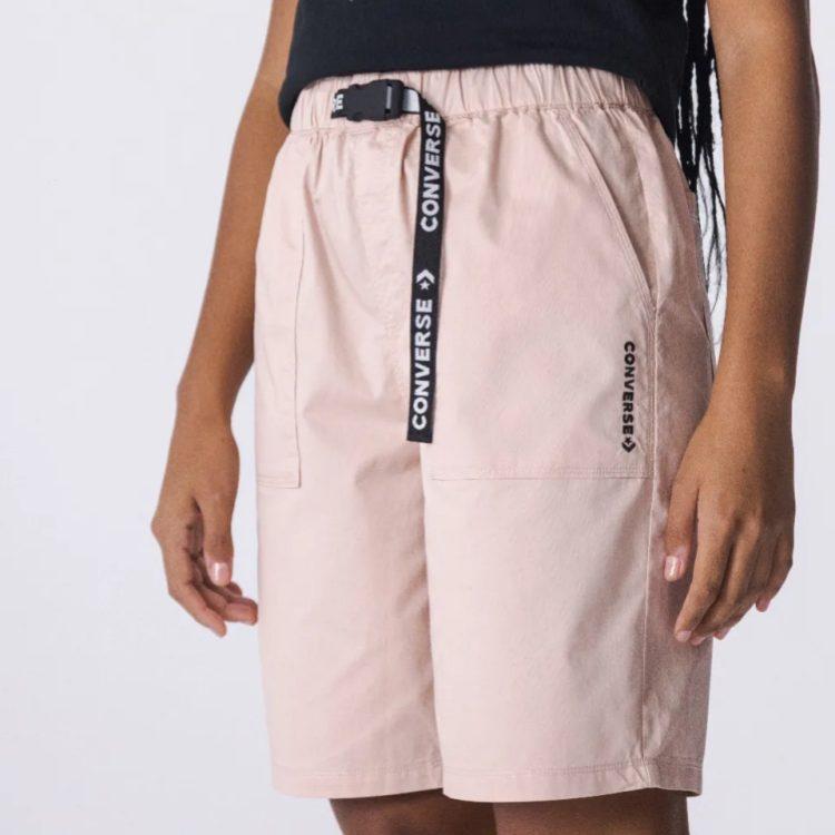Converse Casual Shorts Women's Pink Moderate 10025200-A03