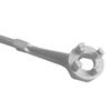 Drum Wrench Aluminum Drum Plug Bung Wrench Tool Opener Wrench for Bung Caps Opening 10 15 20 30 55 Gallon Drum 10Inch