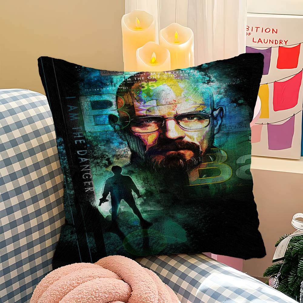 Classic Movie Breaking Bad Pillow Gift Home Office Decoration Pillow Bedroom Sofa Car Cushion CoverPillow Case