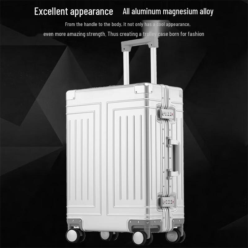 Valigia da Viaggio Universale con Ruote in Alluminio